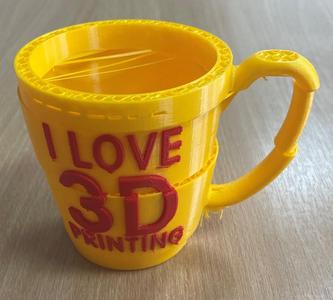 "I Love 3D Printing" Gag Gift Mug