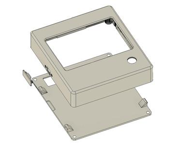 Removable LCD control enclosure for Ender 3 Pro 
