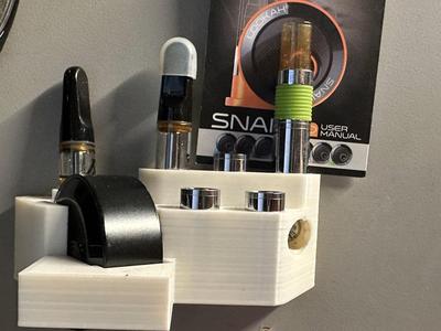 Lookah Snail 2.0 Vape Battery & Cartridge Wall Mount