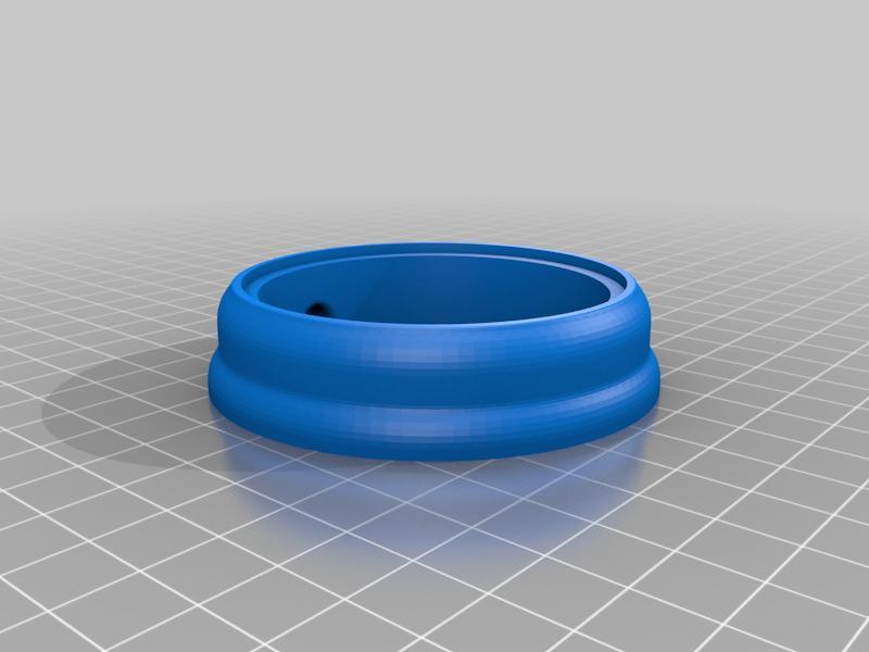 Snowglobe Votive Ornament Winter Cabin BASE