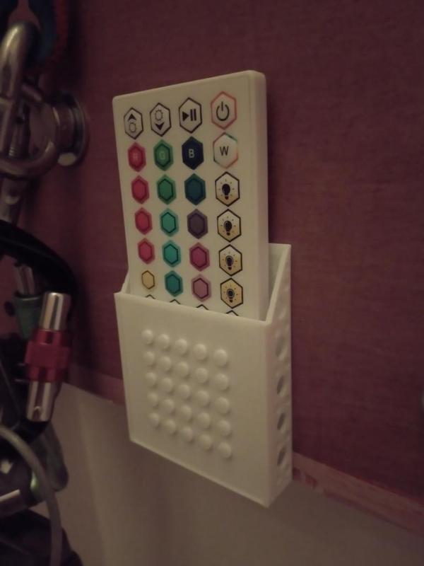 Lego compatible LED remote control support