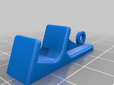 Smartphone keychain stand