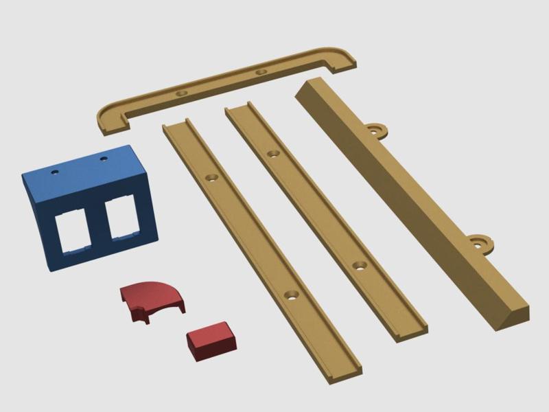 IKEA Lack - LED holder