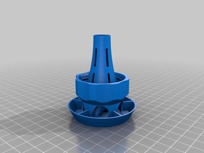 Wasp trap for large PET bottle