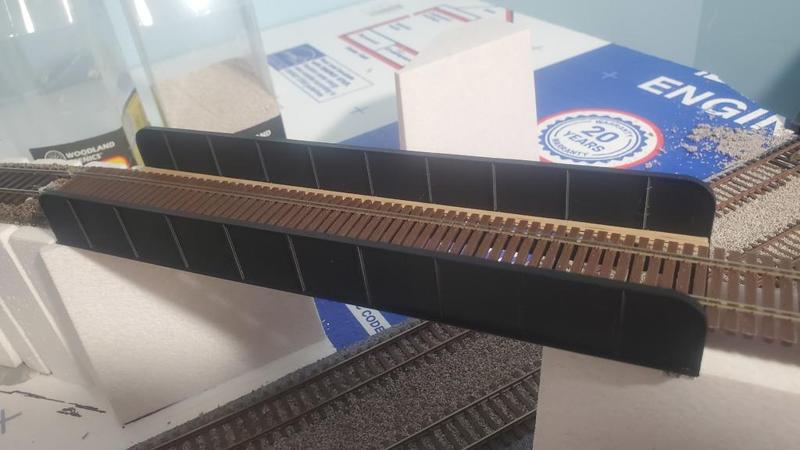 Plate Girder Bridge in HO Scale