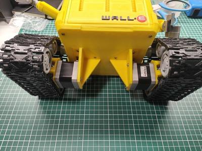 Wall_E Nema17 brackets and upgrades