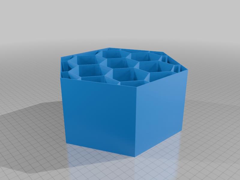 Large Hexagon Tattoo Ink Bottle Organizer ( 8oz Bottles )