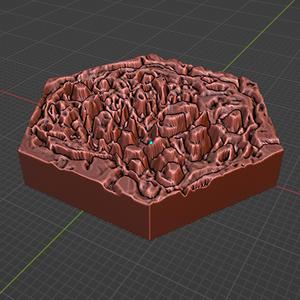 Gloomhaven - Lava Tile