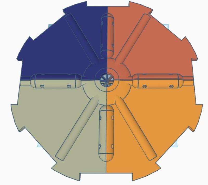 Dillon Lg Rifle Case Feed Plate 1/4s