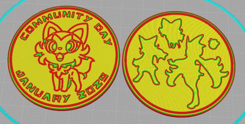 Pokemon Go Community Day #96 coin - Sprigatito