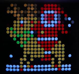 Smart LED Curtain Wire Spacer and Anti-Twist Components