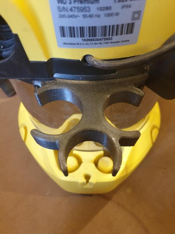 Vacuum wand support - Karcher WD3 Premium