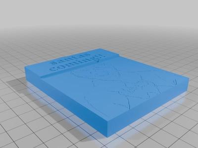 Santa's coming ordainment 