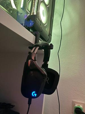 headset hanger (Table gap up to 58mm) 