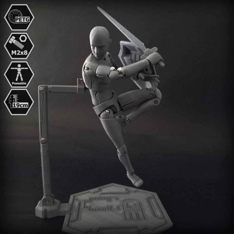 1/10 Scale Action Figure A.D.A.M 01 - Action Figure 07