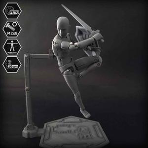 1/10 Scale Action Figure A.D.A.M 01 - Action Figure 07