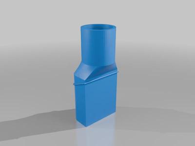 Philco Cyclone Vaccum 25mm Hose Adapter