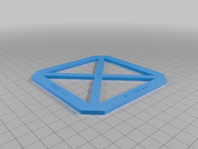 XY calibration with diagonals