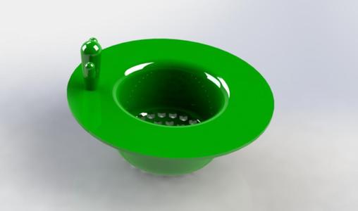 Drain filter with cactus 