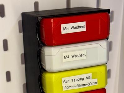 Skadis Rack for Small Parts Boxes