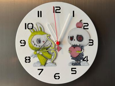 wall / desk clock Lafufu as Amor