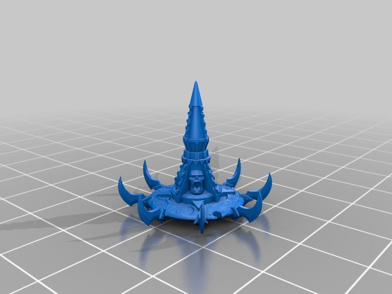 Great Disc Tzeentch ship of the line