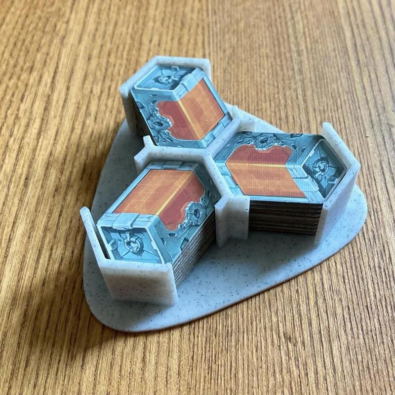 Revive board game crate token caddy