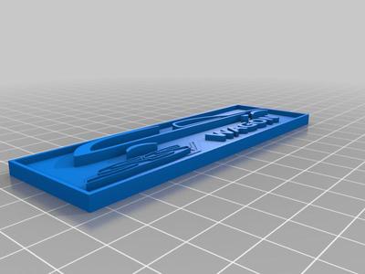 ve ssv wagon logo-tag-keychain