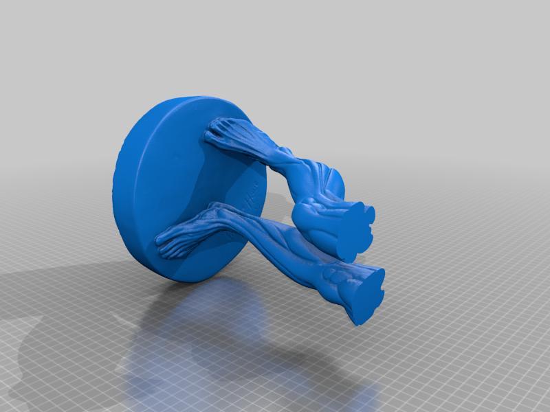 Ecorche Houdon anatomy reference