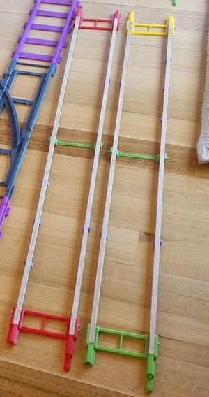 Long Straight Train Track - Kiddieland RideOnTrain