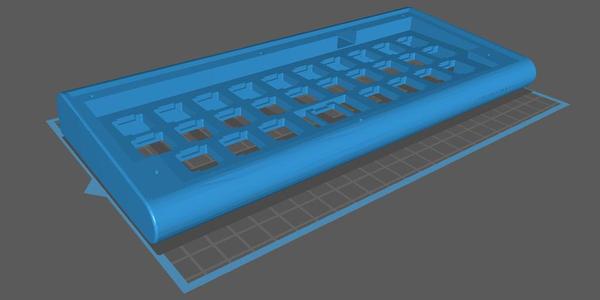 alpha.m case with cutout for acrylic bottom