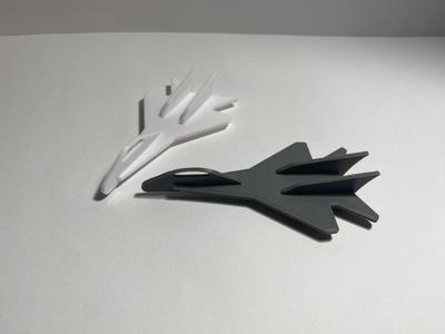 Simple Fighter Jet Kit Card