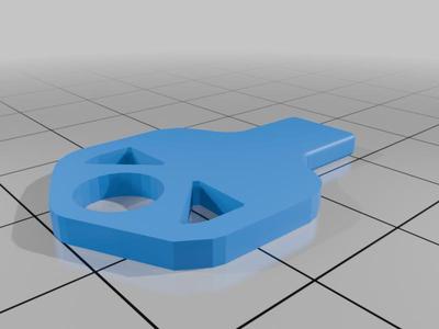 Inside / Bathroom Door Key