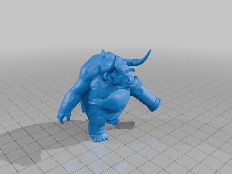 Grimdark Alchemical Minotaur