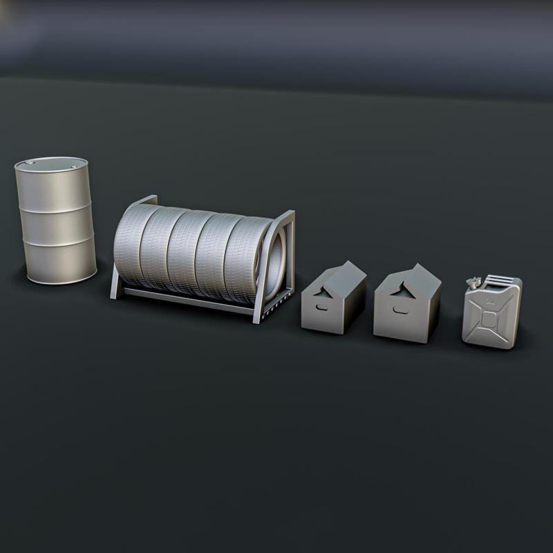 Car Mechanic Diorama Pack