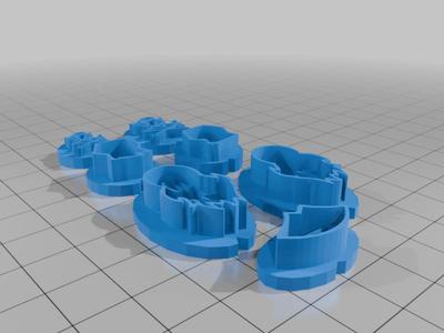 trace; custom stamp set