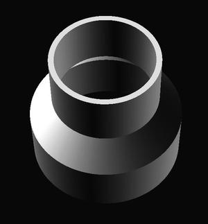 Customizable cylindrical adapter