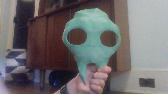 Rain World vulture mask V4