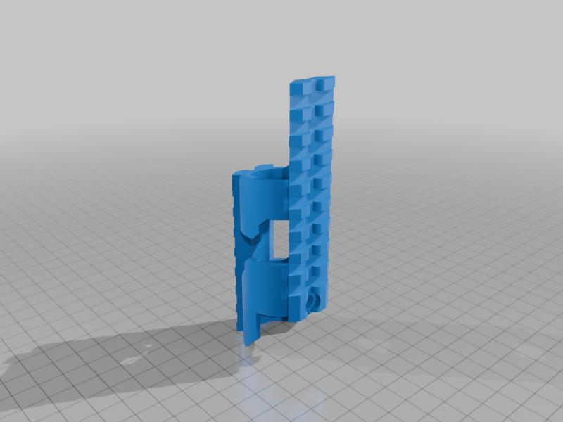 Carbon Fiber Tube Rail Adapter