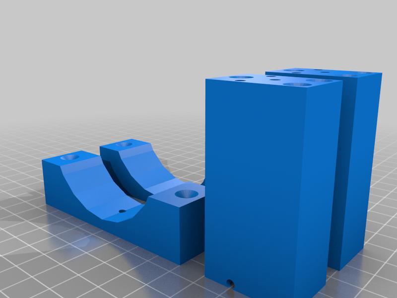 Crystal Radio Pillow Blocks & Pedestal - 2 Inch