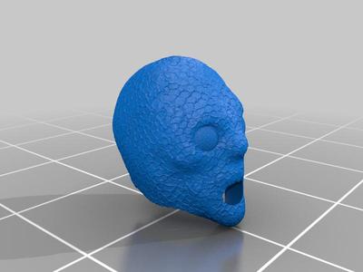 Rough Head Hammered Copper Texture