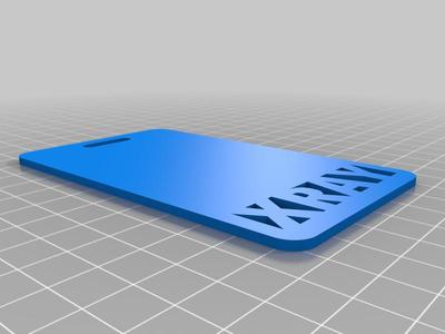 xray marker holder card