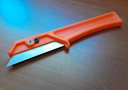 Fixed blade utility knife handle and Cover