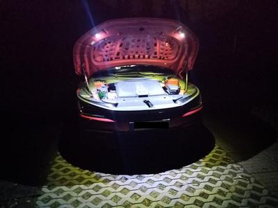 KIA EV6 Motorhauben(Frunk)-LED-Spots