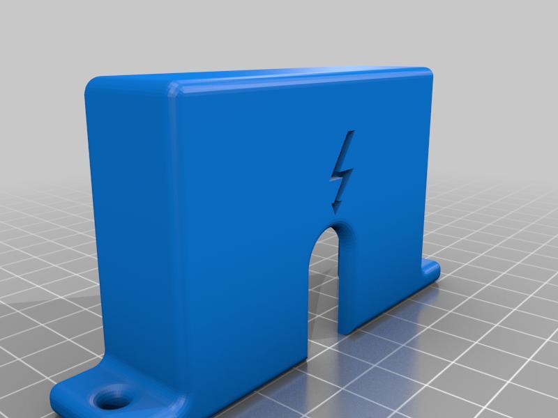 Powerstrip mount Deltaco