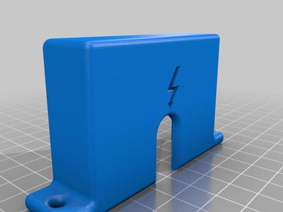 Powerstrip mount Deltaco