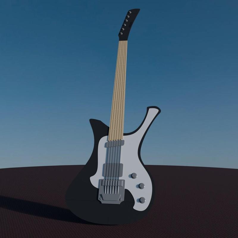 Costume Prop Guitar - Yamaha - Doctor Who Cosplay