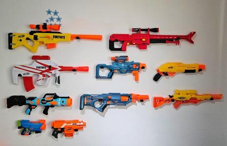 Nerf gun wall mounts