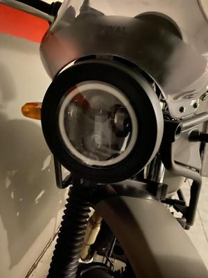 ROYAL ENFIELD HIMALAYAN Headlight conversion to LED 5.75 inch