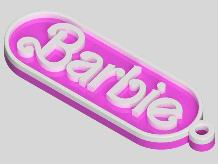 Barbie keychain